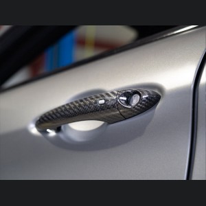 Alfa Romeo Stelvio Exterior Door Handle Set - Carbon Fiber